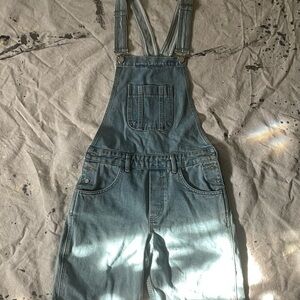Light Blue Denim Overalls